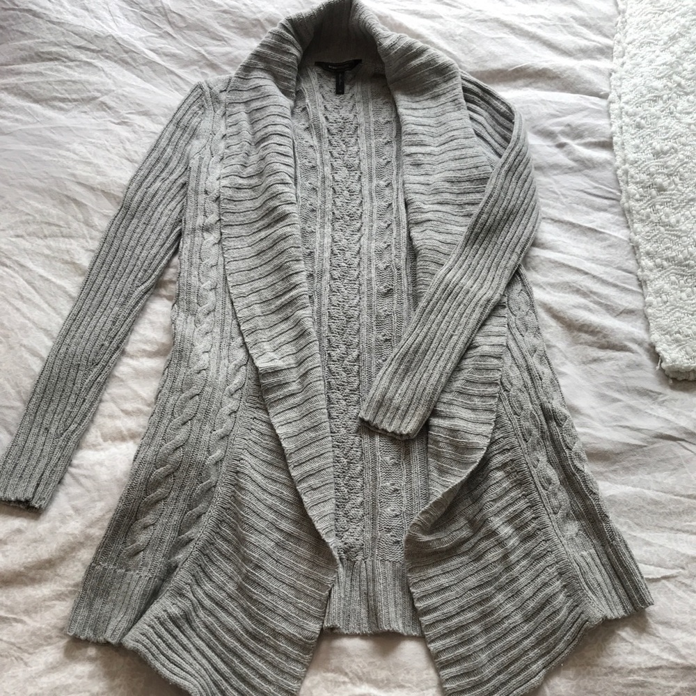 BCBG Grey Duster